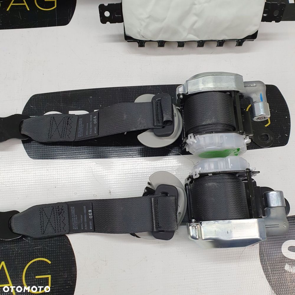 KIA RIO IV DESKA ROZDZIELCZA KONSOLA KOKPIT PULPIT PODUSZKI AIRBAG AIR BAG PASY KIT SET - 8