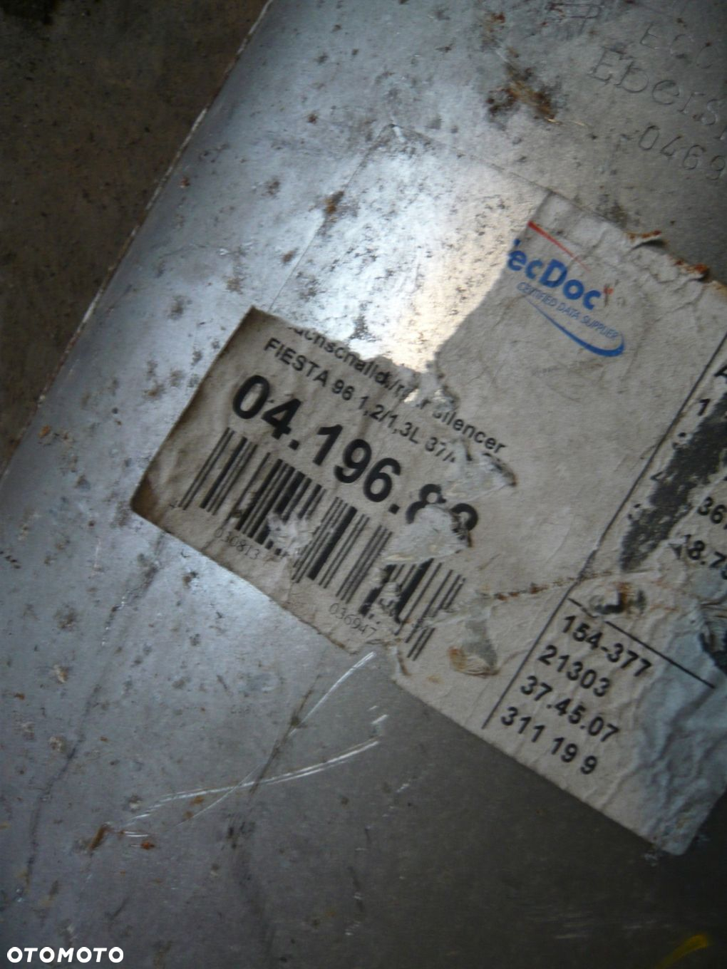 Tłumik układu wydechowego końcowy 21303 Ford Fiesta IV - 2