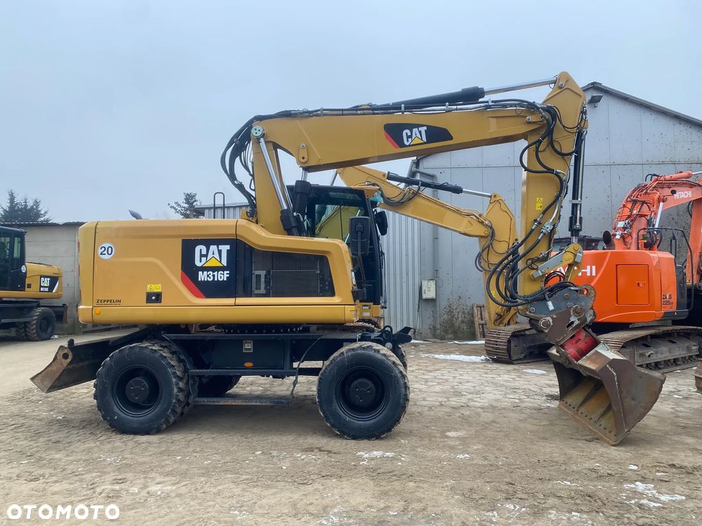 Caterpillar CAT M316F, 2017 ROK, 7200 MTH, Z NIEMIEC - 3