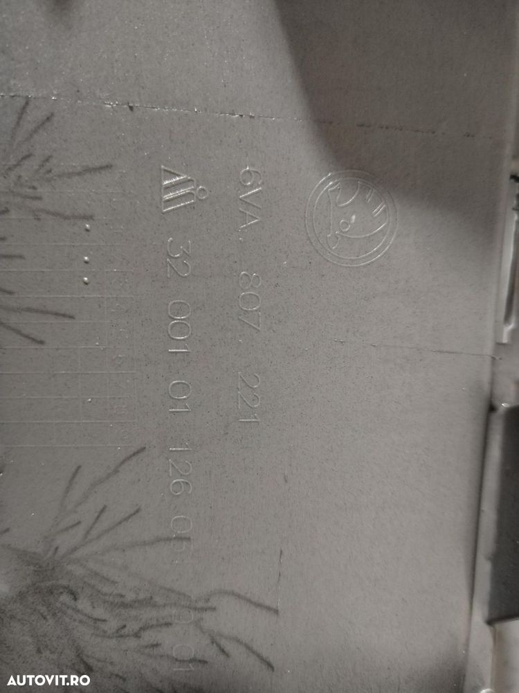 Bara fata Skoda Fabia 4, 2022, 2023, 2024, 2025, 2026, cod origine OE 6VA807221. 10527 - 13