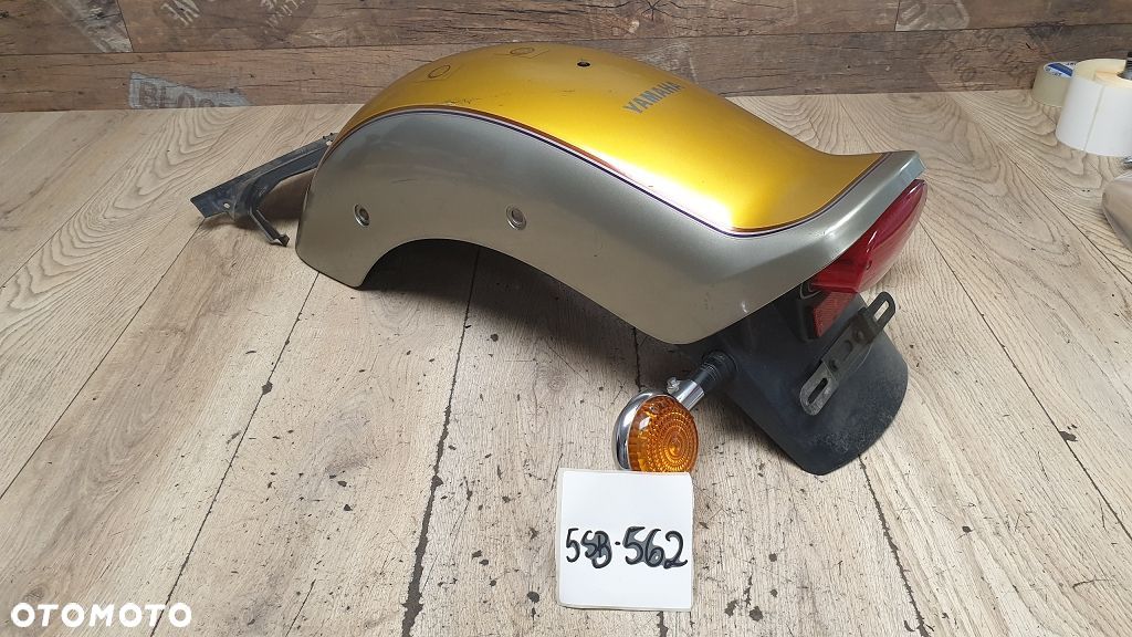 Błotnik tył lampa kierunkowskaz chlapacz Yamaha XVS1100 Drag Star Custom - 1
