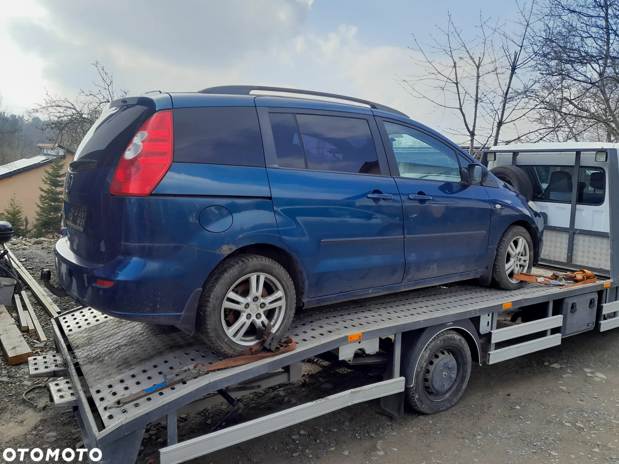 Mazda 5 05-10  hak  Drzwi 32C  przednie przód  prawe tył w kolor 32B szyba - 4