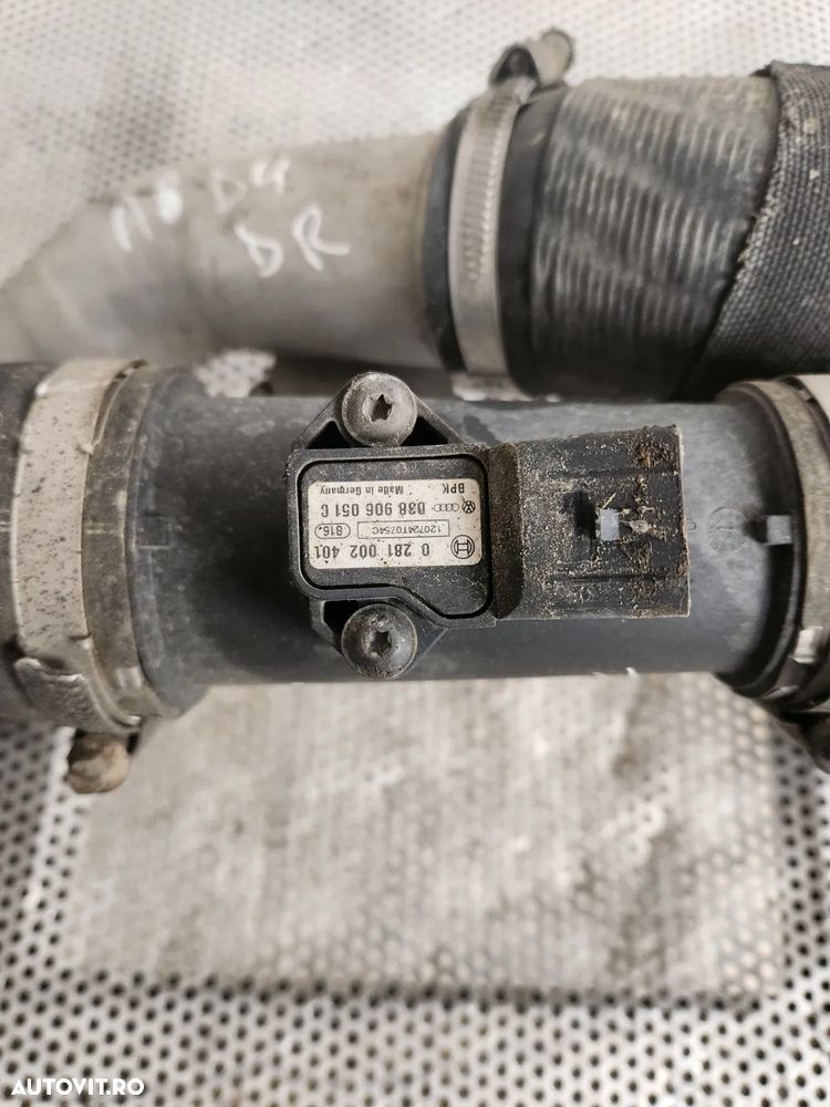 Furtun Conducta Tubulatura Admisie Aer Turbo Intercooler Audi A8 4H D4 3.0 Diesel Motor CLA Euro 5 - 6