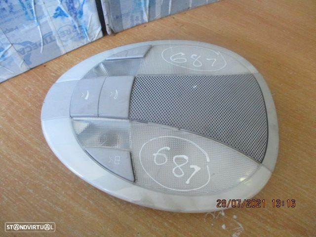 Luz De Teto Plafonier A2118207501 MERCEDES W211 SW 2006 - 4