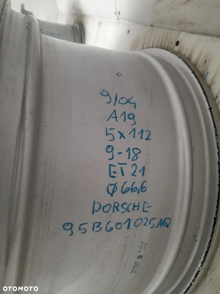 Felga aluminiowa Porsche OE 95B601025AQ 9.0" x 18" 5x112 ET21 - 6