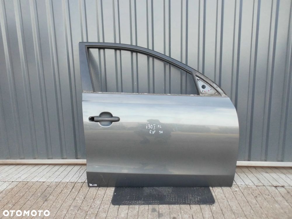 DRZWI HYUNDAI I30 I LIFT 2007-2012r. PRAWE PRZEDNIE SZARE 9A ORYGINAŁ