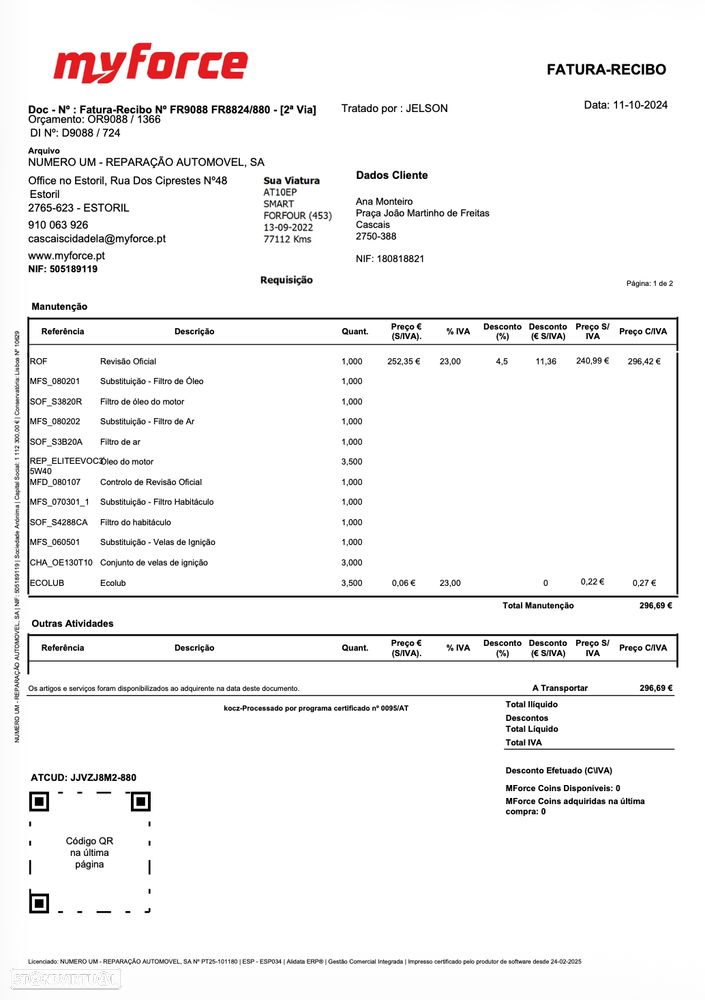 Smart ForFour passion - 16