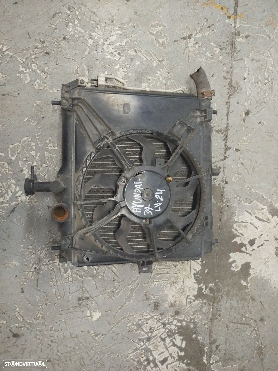 Radiador Da Água Hyundai I10 (Pa) - 1
