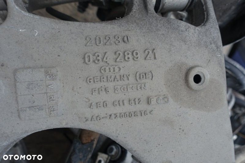 ZAWIESZENIE TYLNE AUDI A8 D3 4.2TDI 08r. QUATTRO - 4