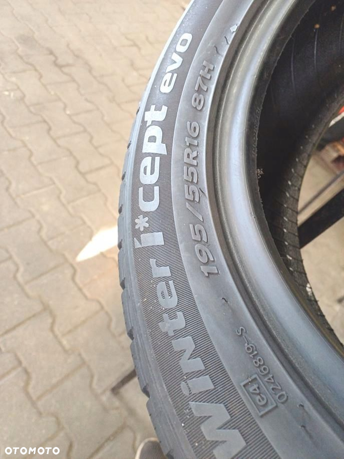 195/55r16 hankook opony zimowe 6,5mm 7037 - 5