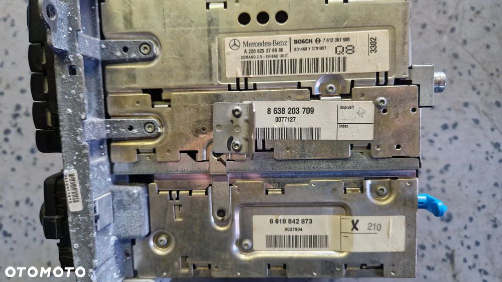 MERCEDES W220 RADIO COMAND 2.5 DVD NAWIGACJA A2208293789 - 3