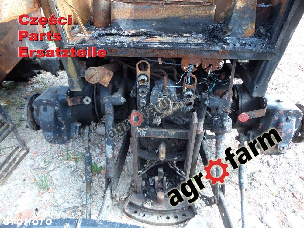 Case 1394 części, skrzynia biegów, silnik - 3