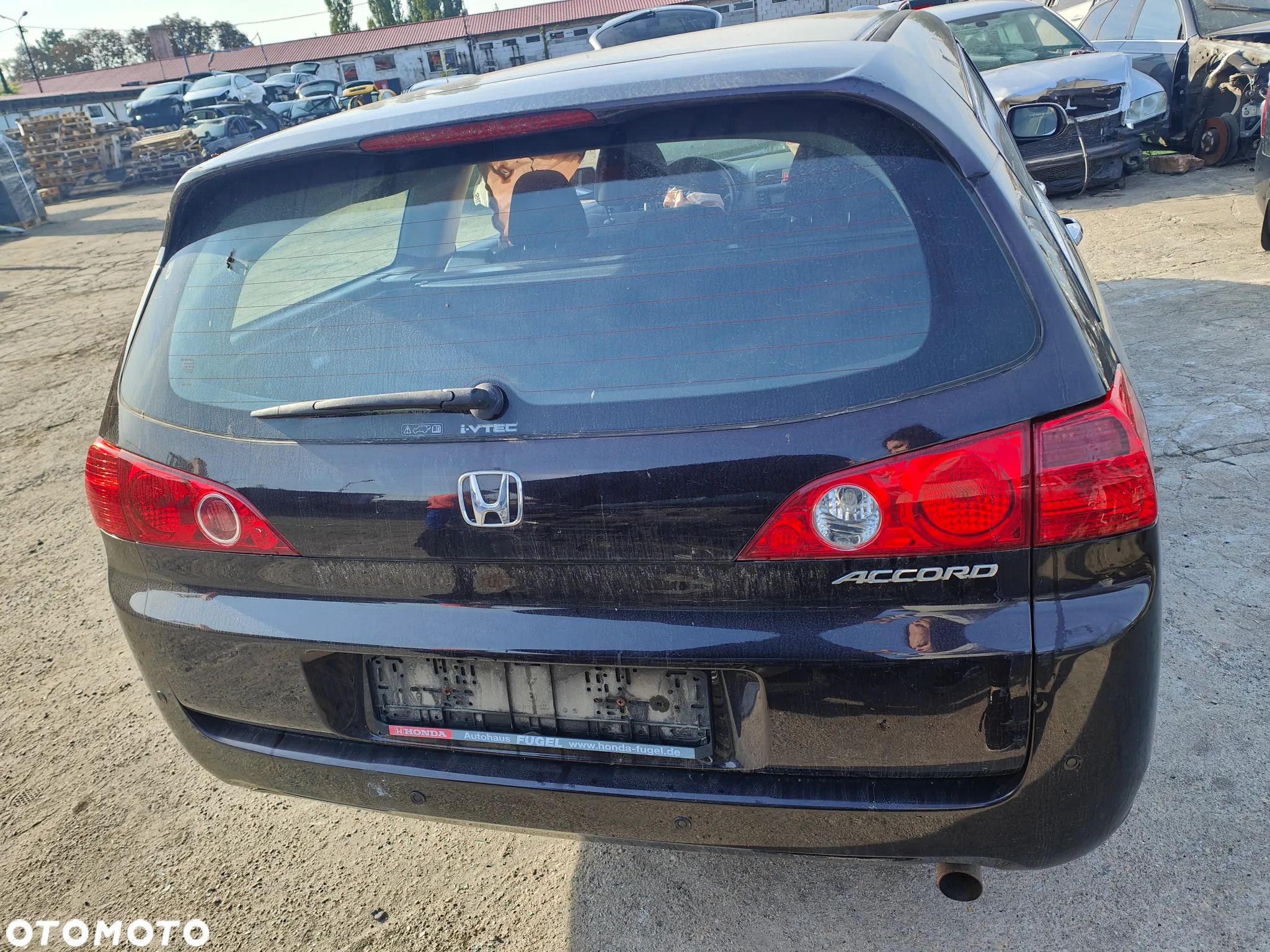 HONDA ACCORD VII 06r KOMBI KLAPA BAGAŻNIKA GOŁA - 1