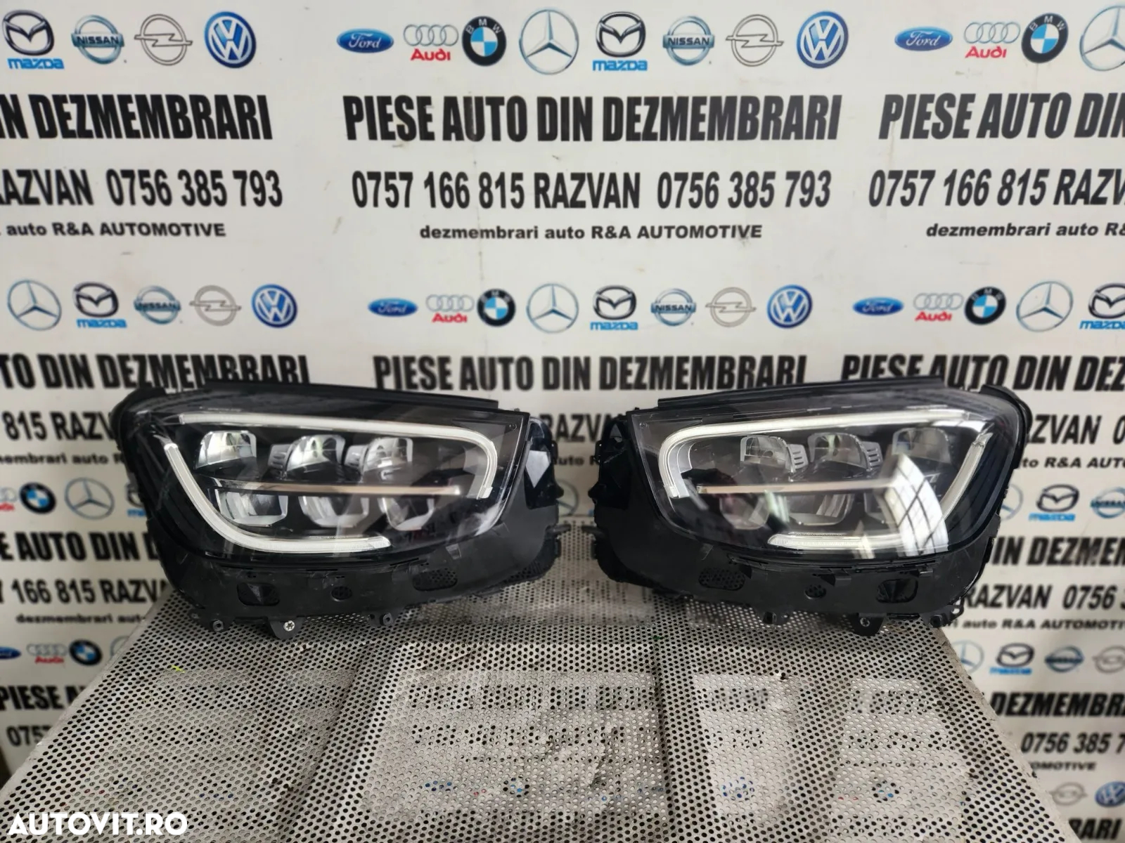 Faruri Far Stanga Dreapta Full Led Mercedes Glc W253 X253 Facelift Complete An 2019-2020-2021-2022 - 4