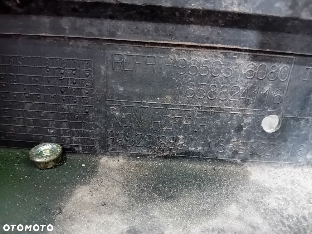 ZESTAW CHŁODNIC WODA KLIMA WENTYLATOR PEUGEOT 308 I 9650316080 1.4 VTI - 8