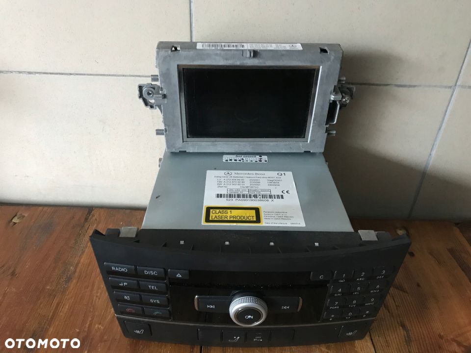 MERCEDES 212 RADIO NAVIGACJA A 2129069900 - 1