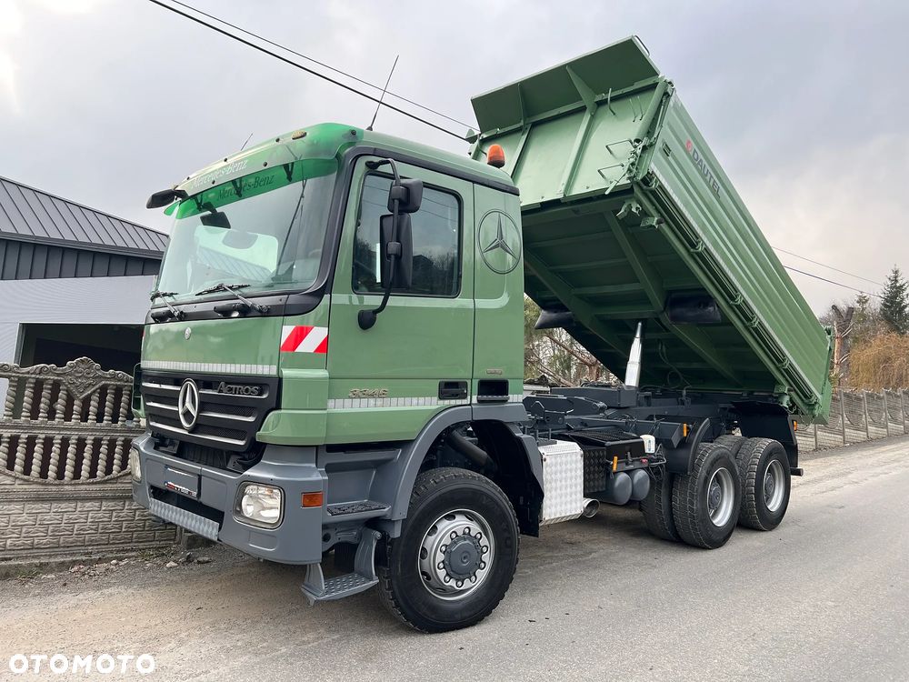 Mercedes-Benz ACTROS 3346 | V6 | MP2 | 6x6 | ALLRAD | EPS | Kiper Wywrotka 3 Stronna | DAUTEL | Stan Bardzo Dobry | - 1