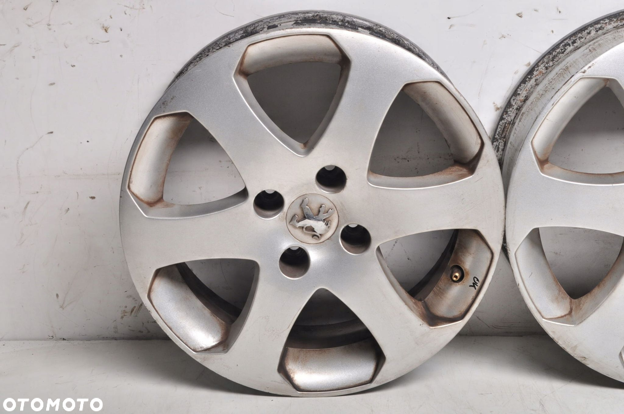 PEUGEOT 207 307 308  FELGI ALUMINIOWE R16" 6.5J 4X108 ET24 9680523580 - 2