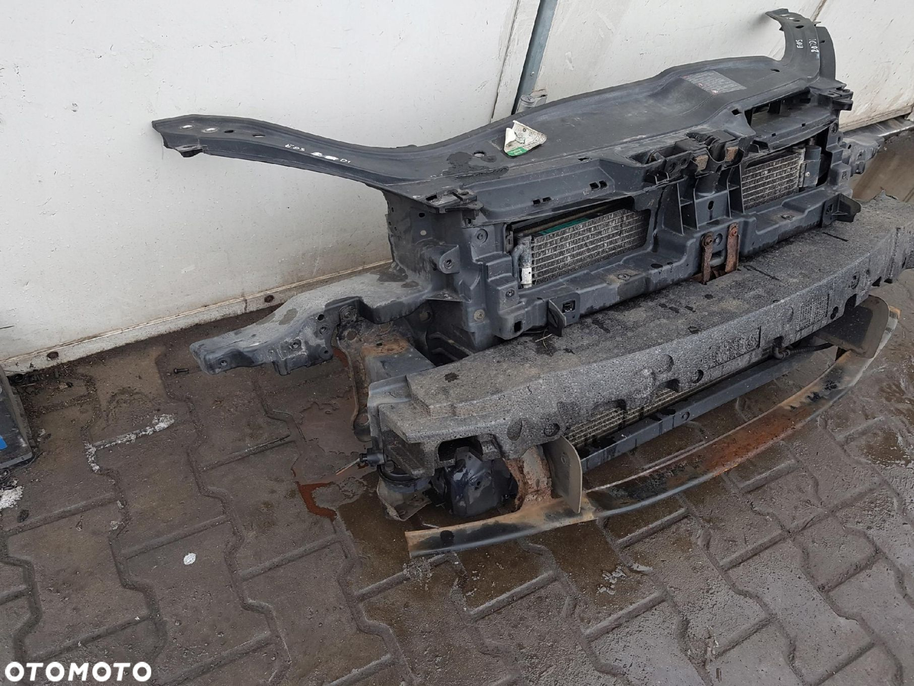 VW EOS 06-10r 2.0 TDI BMM PAS PRZEDNI CHŁODNICE WENTYLATORY - 2