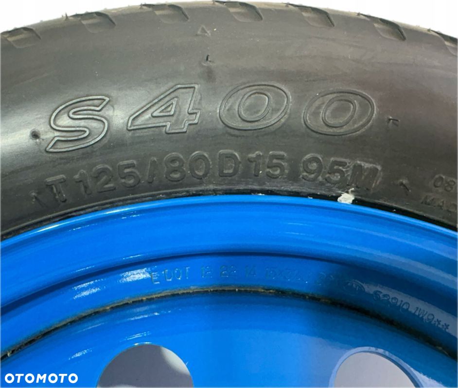 KOŁO DOJAZDOWE ZAPASOWE HUNDAI I20 T125/80 D15 5X114.3 DARMOWA DOSTAWA - 1