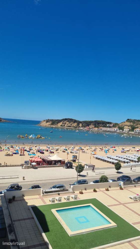Apartamento T2 com varanda e garagem - vista mar São Martinho do Porto - Grande imagem: 2/11