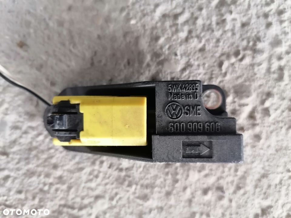 Czujnik Uderzenia Bocznego Sensor AIR-BAG VAG 6Q0909606 - 5