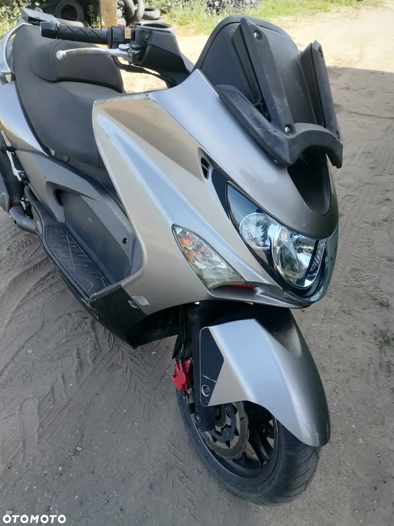 Kymco Xciting 500 gaznik cały na części silnik lampa czasza lagi stacyjka gaźnik - 3