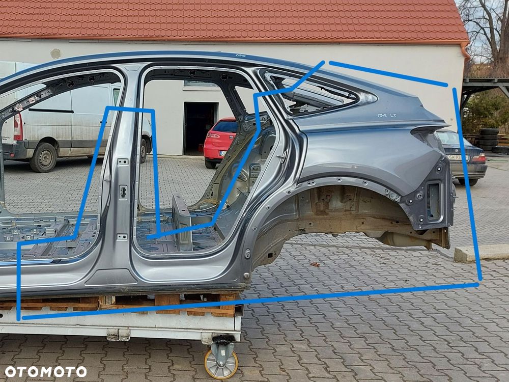 Audi Q4 E-TRON 89A 89E Sportback ĆWIARTKA BŁOTNIK LEWY TYŁ SŁUPEK ŚRODKOWY - 1