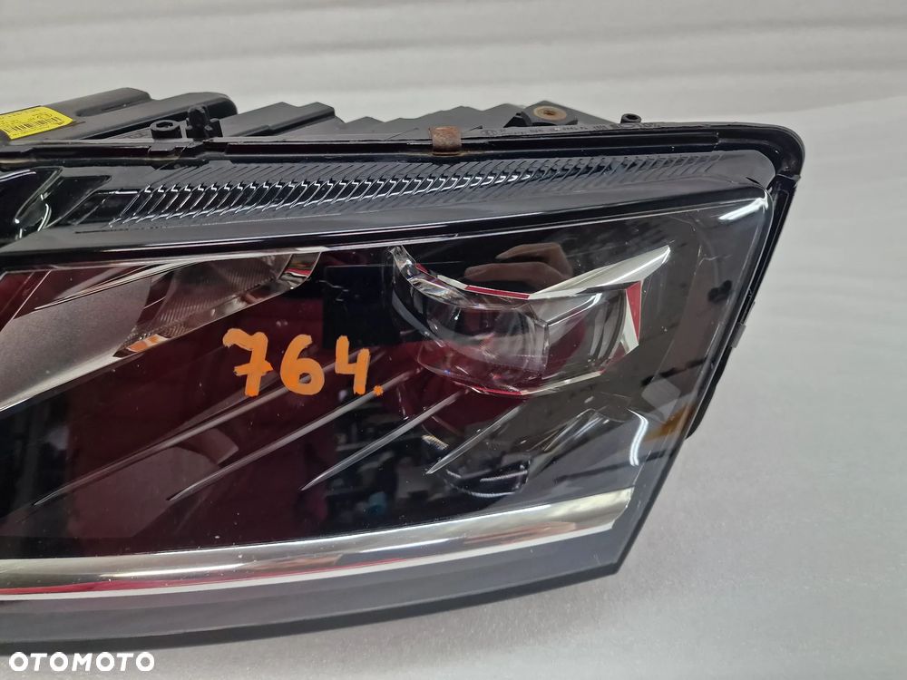 SKODA OCTAVIA III LIFT 5E0 16- LEWA LAMPA PRZEDNIA PRZÓD FULL LED FULLLED , NR 5E1941015F / 5E1941015 F , ŁADNA , NIEUSZKODZONA , NR AUKCJI LA764 - 7