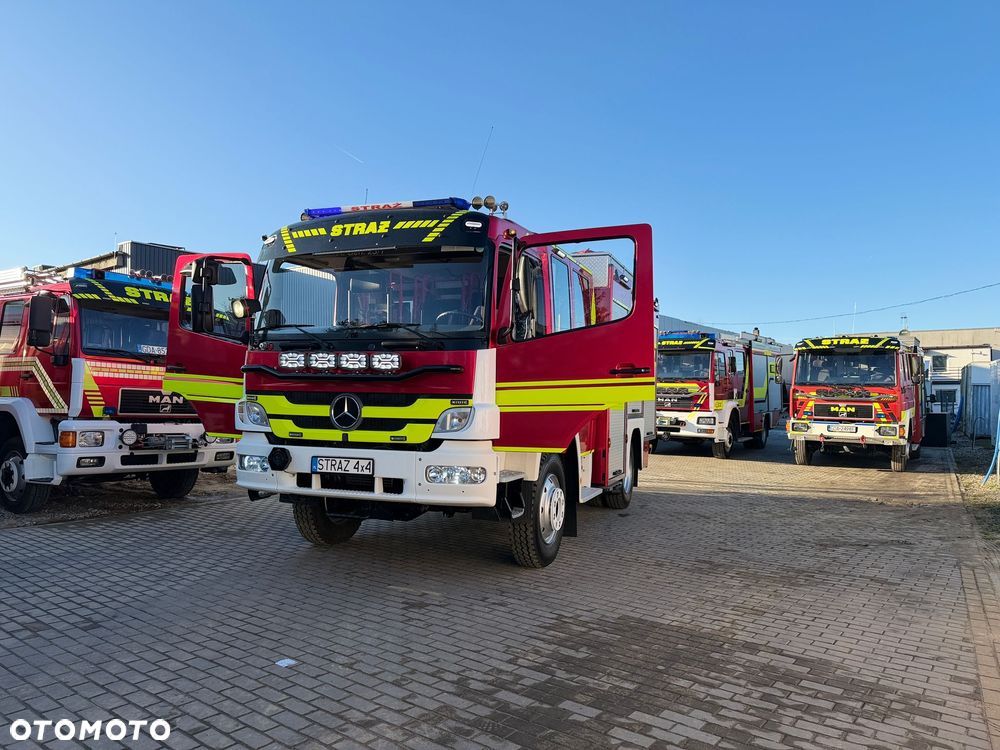 Mercedes-Benz Mercedes Atego GBA Wóz Strażacki 3t wody, Wysokie prześwity, Maszt oświetleniowy - 12