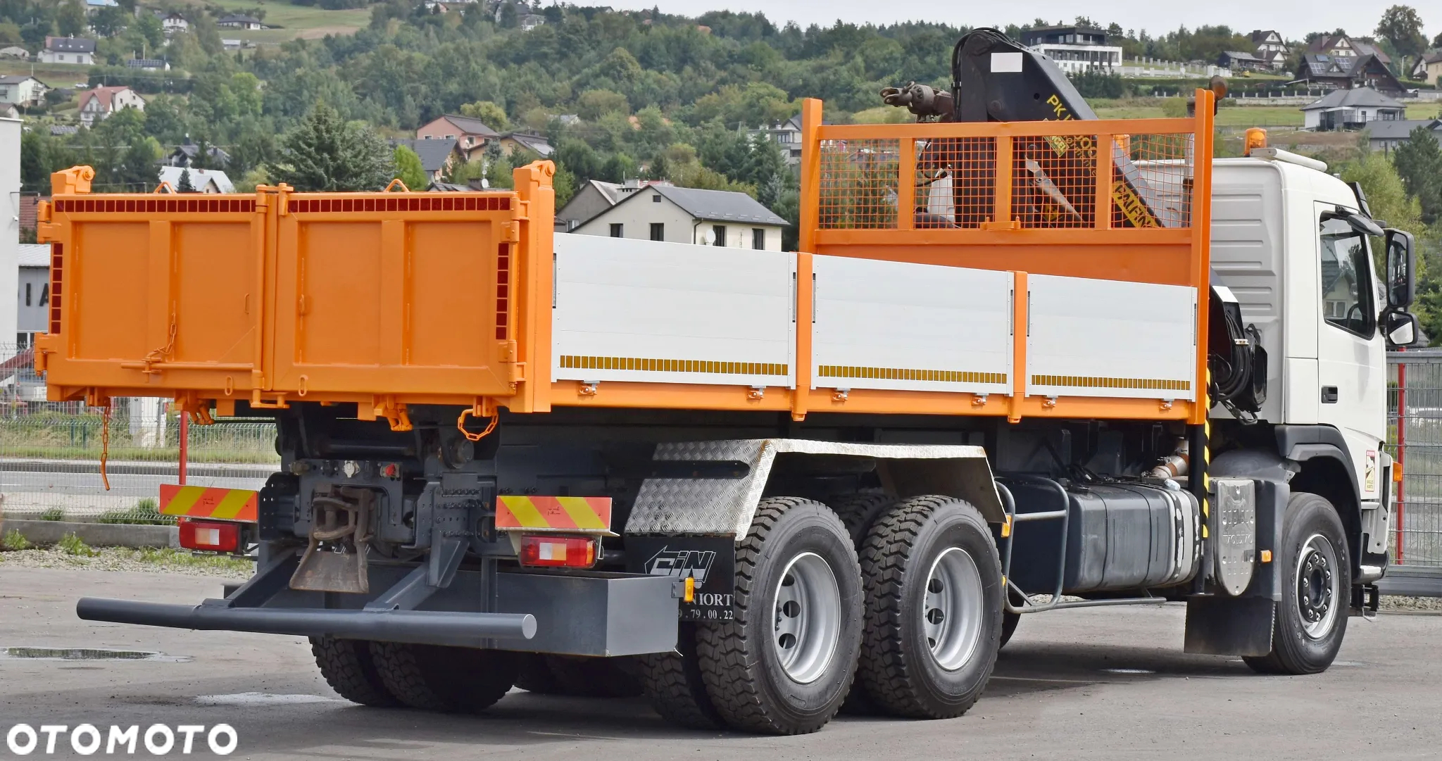 Volvo FM 380 * WYWROTKA 6.20 m + PK 12000 + PILOT / 6x4 - 6