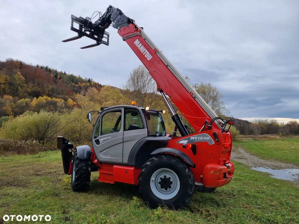 Manitou MT1840 Ładowarka Teleskopowa 18 metrów jak nowa z salonu Import Norwegia Rozsuwanie wideł Hydrauliczne. zmiana na łyżkę Hydra. ZERO LUZÓW Wycieków Maszyna z Gospodarstwa nie katowana