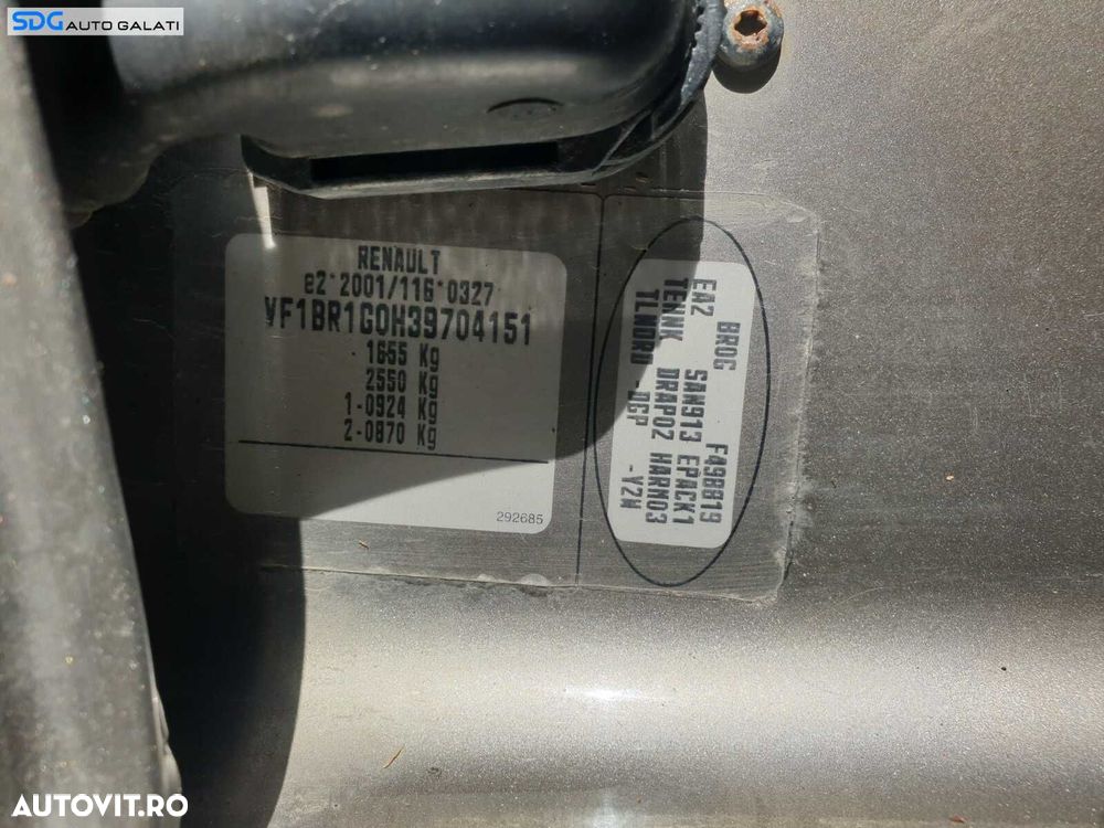 Cutie de Viteze Manuala 5 Trepte Renault Clio 3 1.5 DCI 2005 - 2014 [C3681] - 2