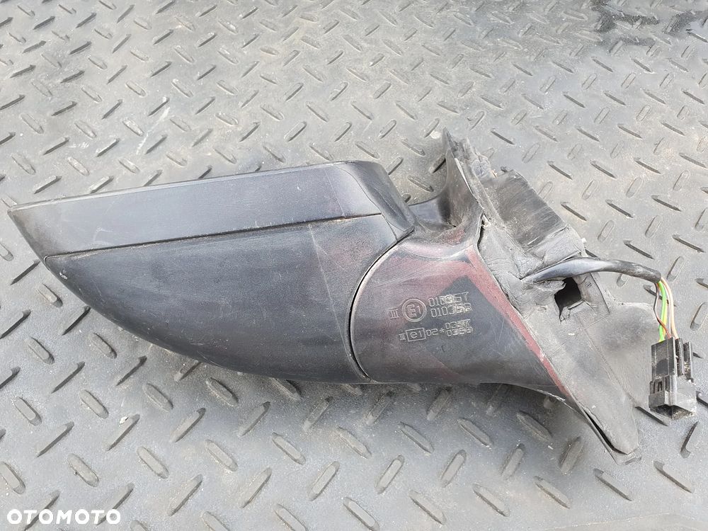 OPEL OMEGA B LUSTERKO ZEWNĘTRZNE LEWE ELEKTRYCZNE 5PIN E1010357 SZARE - 3