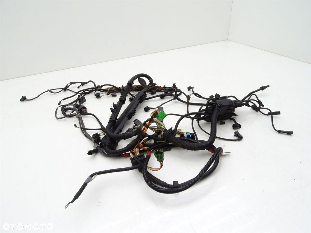Kompletna instalacja silnika wiązka kabel kostka n53 7566549 e92 e93 3.0 - 5