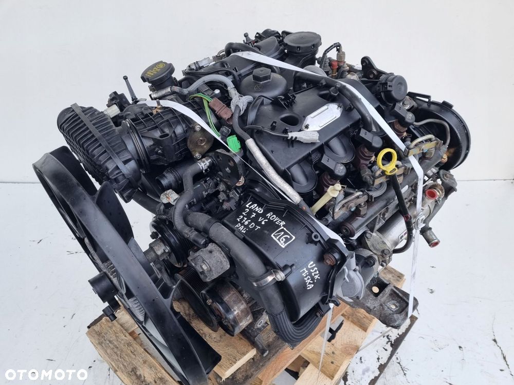 SILNIK KOMPLET Land Rover Discovery III 2.7 V6 TDV6 190KM pali 276DT - 9