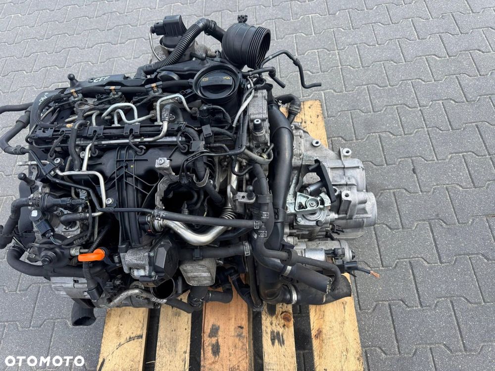 SILNIK KOMPLETNY 2.0 TDI CFF SKRZYNIA BIEGÓW LNZ VW PASSAT B7 2014 - 3