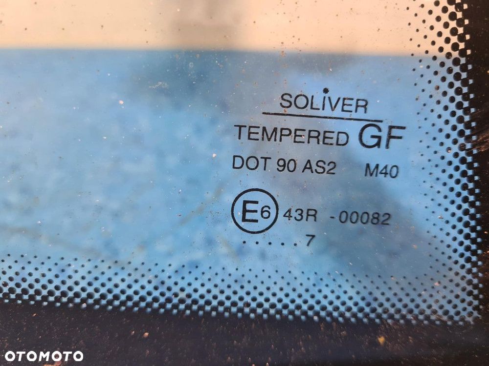 OPEL FRONTERA  A SPORT SZYBA KAROSERYJNA TYŁ LEWA - 2