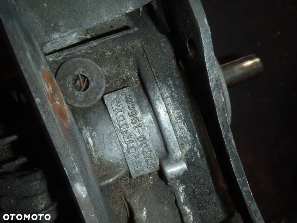 silnik AGEGAT prądnica prądotwórczy zagęszczarka motor blok wał karter rozrusznik gażnik honda gx200 GX 200 196CM3 6,5Km - 8