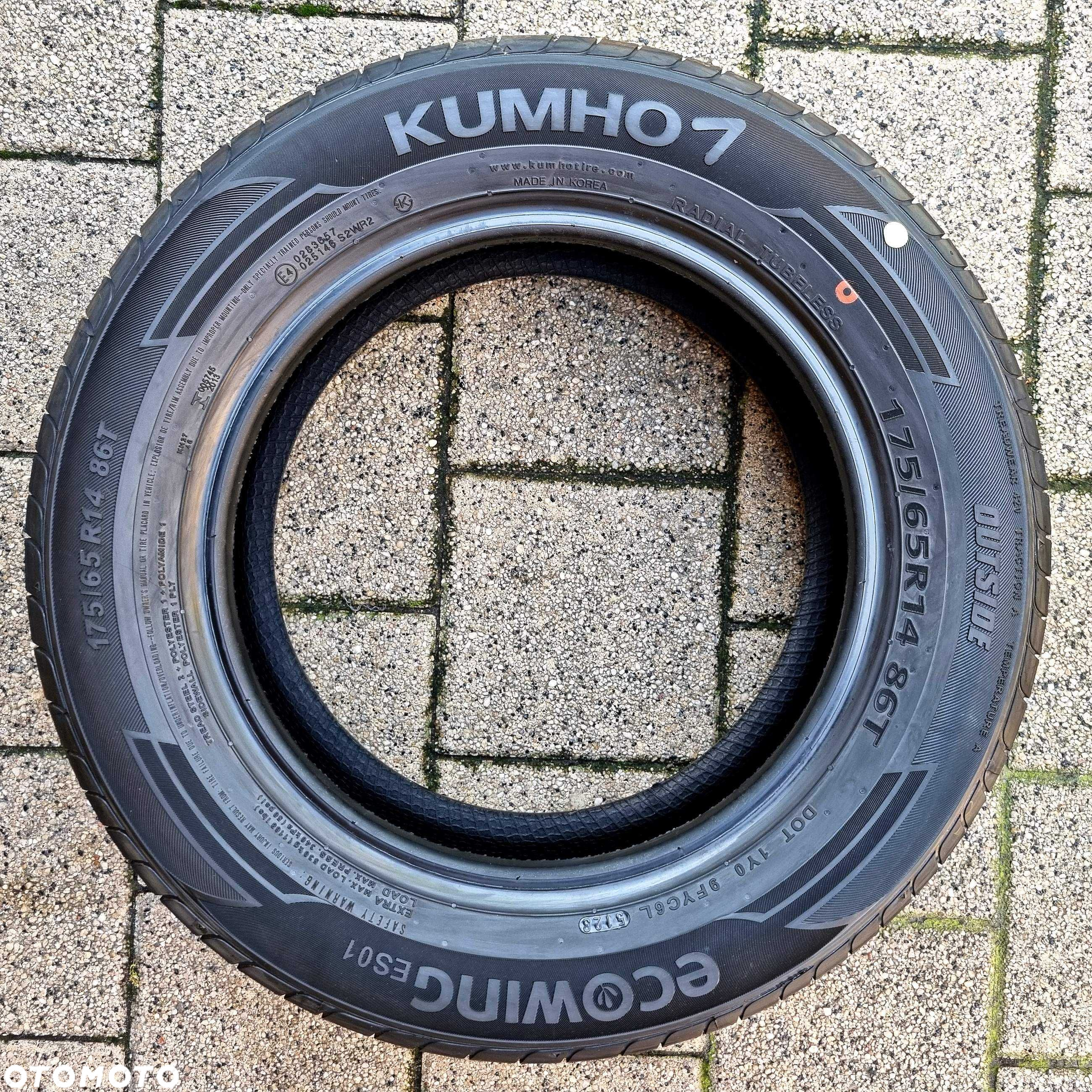 Kumho Ecowing ES01 KH27 175/65R14 86T Korea XL Rok 2023.52 - Nowe - 8