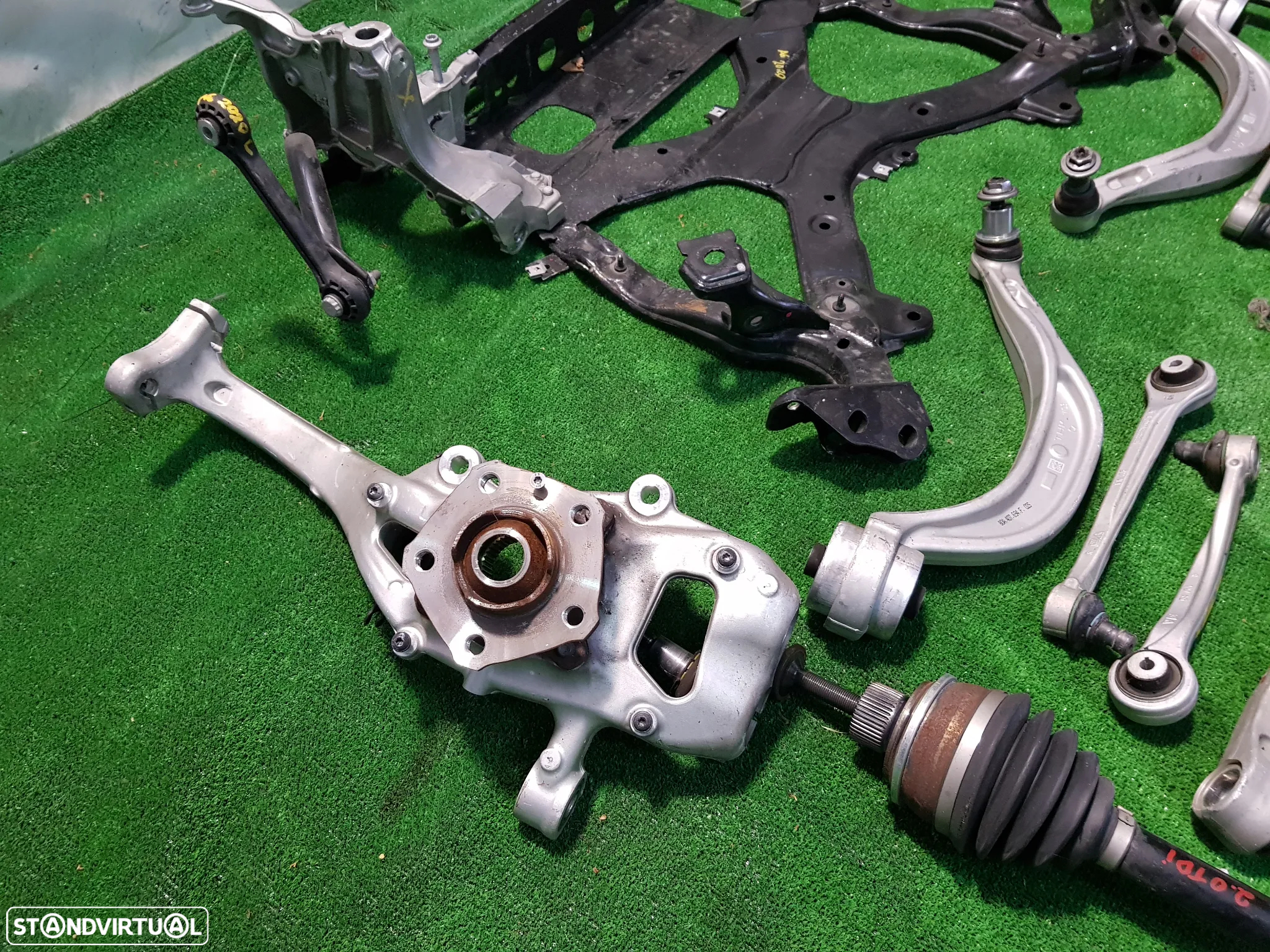 Suspensão Charriot Manga de eixo transmissão braços Audi A6 C8 A7 C8 4K 2019-2024 - 5