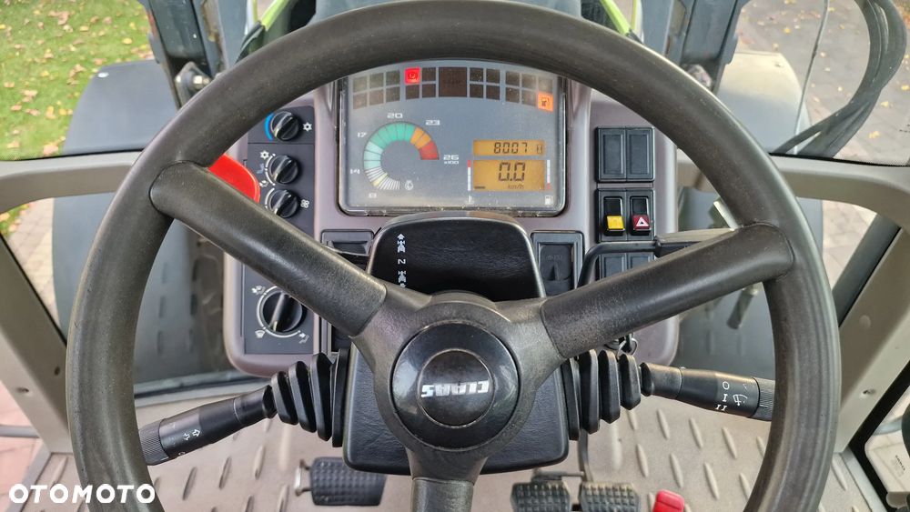Claas ARES 556 RZ, silnik 4cyl JOHN DEERE 105 koni, świeżo sprowadzony - 4