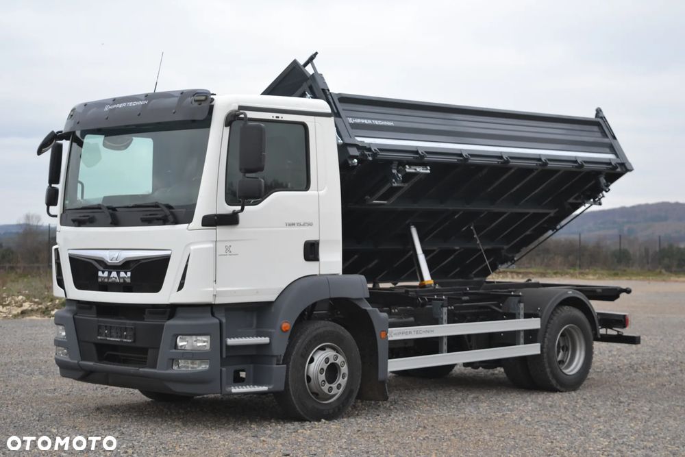 MAN TGM 15.250 15.290 Nowy 3-stronny WYWROT Kiper Wywrotka Blokada Mostu Klima Ładowność: 8885 kg - 14