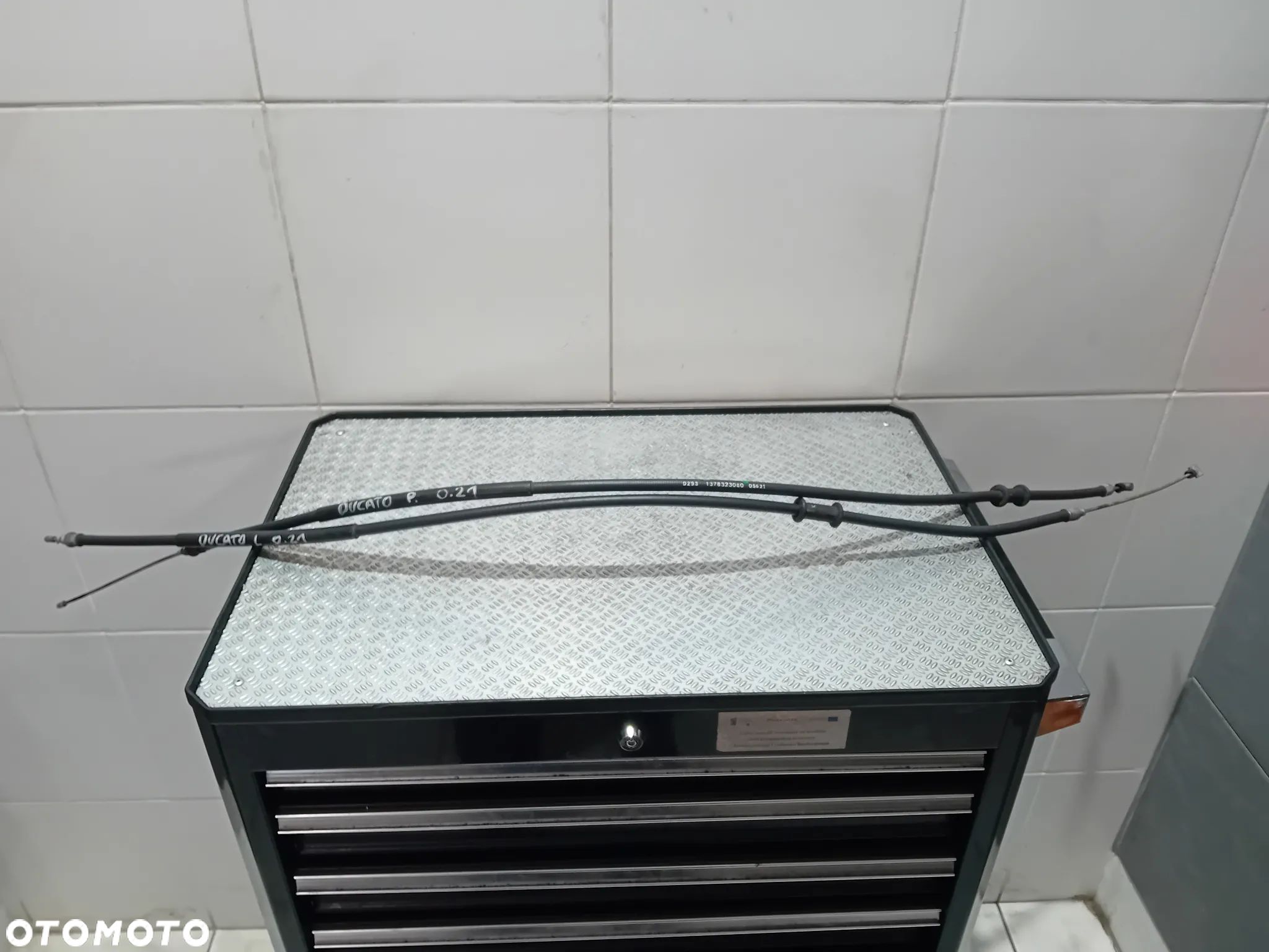 linki hamulca ręcznego Fiat Ducato III 2021 oryginał 13592433080 - 1