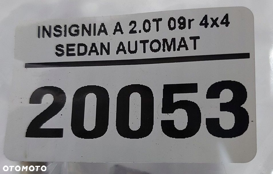 WTRYSK WTRYSKI OPEL INSIGNIA A 2.0 T 09r 220KM A20NHT 12614736 - 7