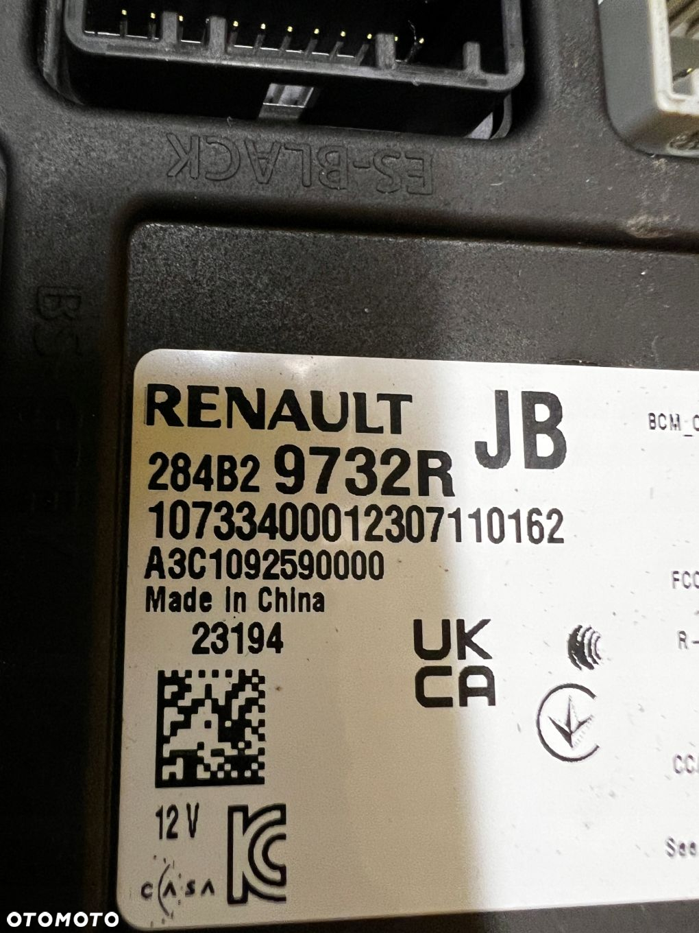 ZESTAW STARTOWY ECU BCM STACYJKA DACIA SANDERO III 2023R 1.0 TCE LPG ECO-G - 14