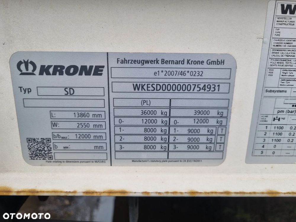 Krone SD - 8