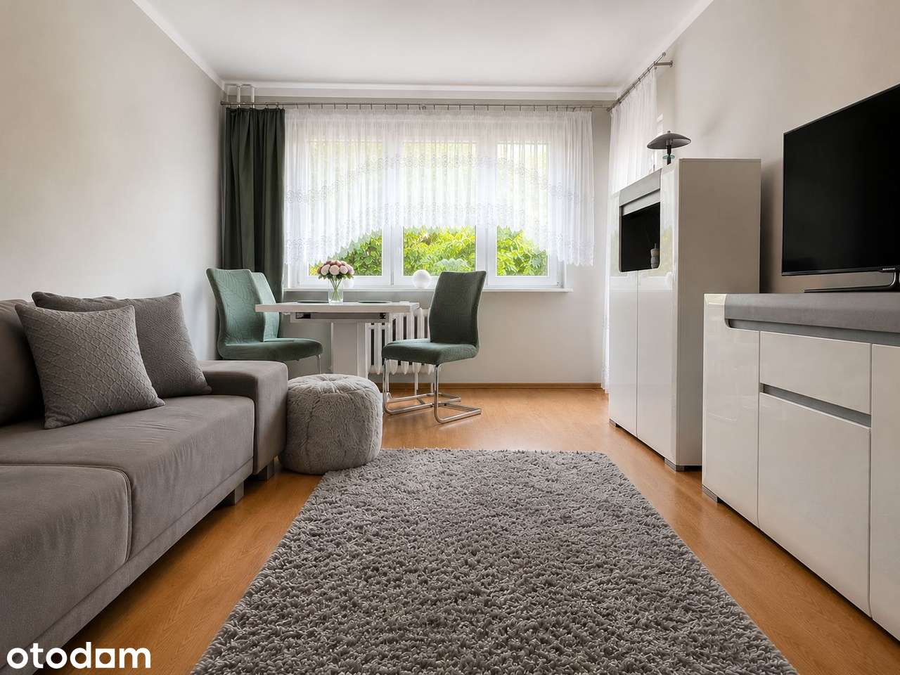 Słoneczne 2 pokoje z balkonem i widokiem na zieleń