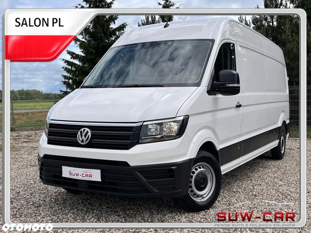 Volkswagen Crafter MAX L4H2 2.0TDI, Zakup 12.2020, Klima, Napęd przedni, Salon Polska, Pierwszy Właściciel, BEZWYPADKOWY- ORYGINALNY LAKIER, FV 23%, Bardzo Zadbany !!! - 1