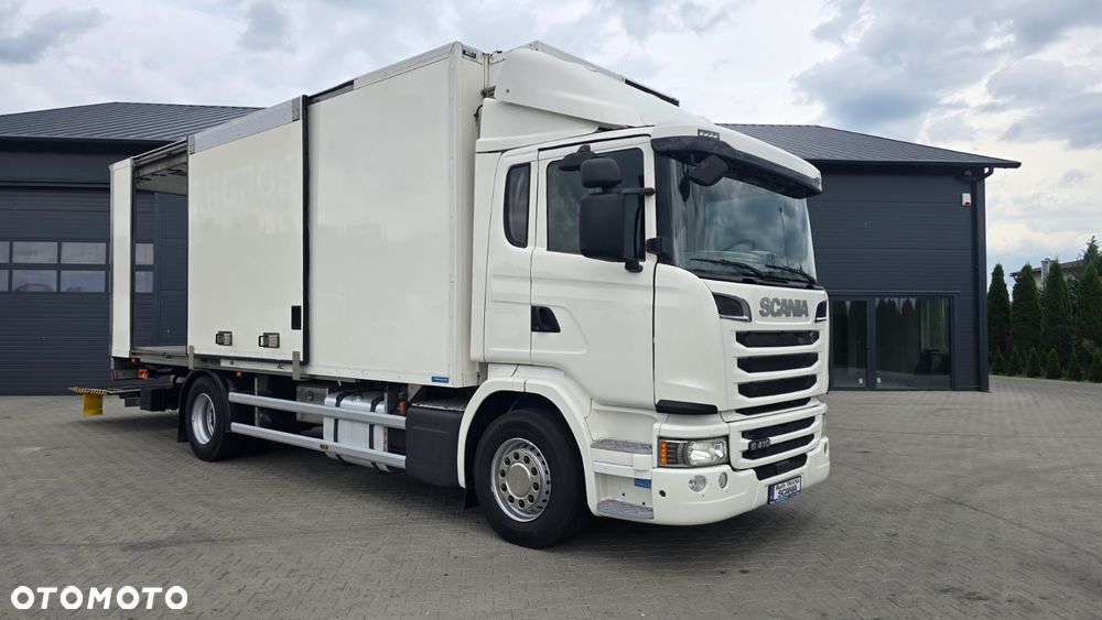 Scania G410 Euro 6  bez EGR 4x2 chłodnia full air kurierka rama do zabudowy import Szwajcaria piękny stan! - 6